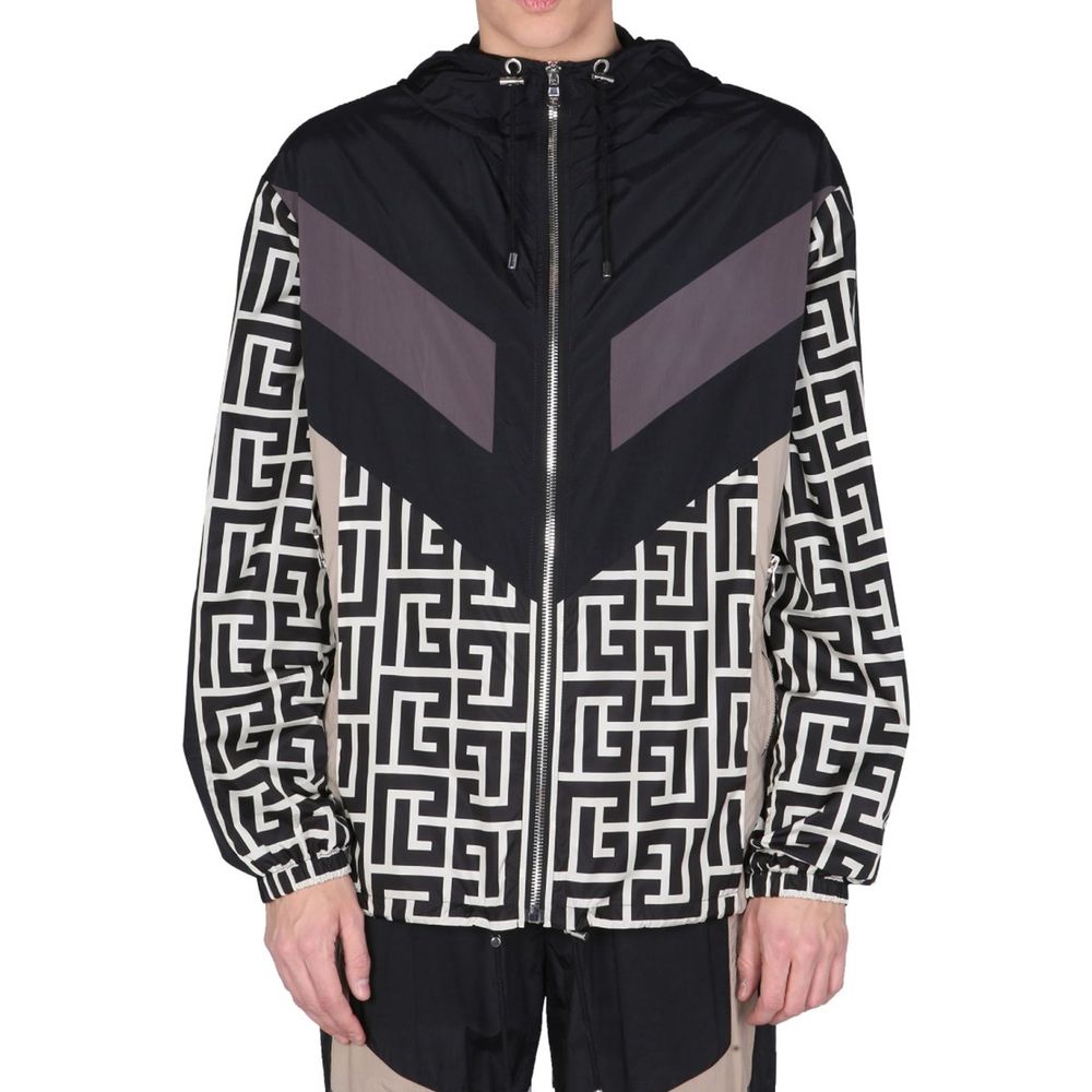 Veste nylon Monogram noire