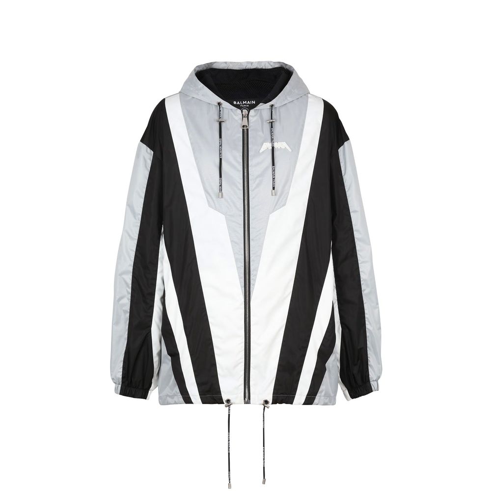 Veste Balmain Windbreaker bleue