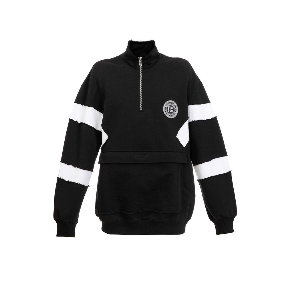 Sweatshirt Circle Logo noir