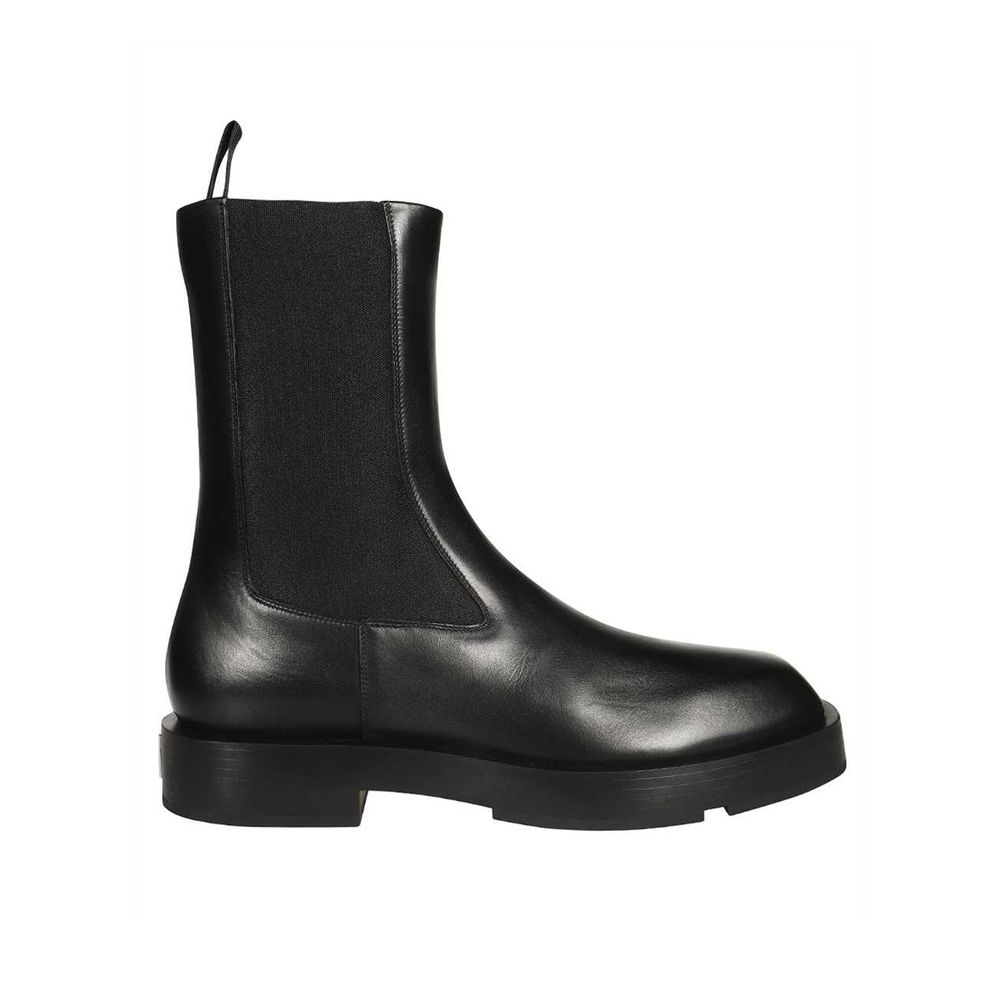 Bottines Chelsea en cuir marron