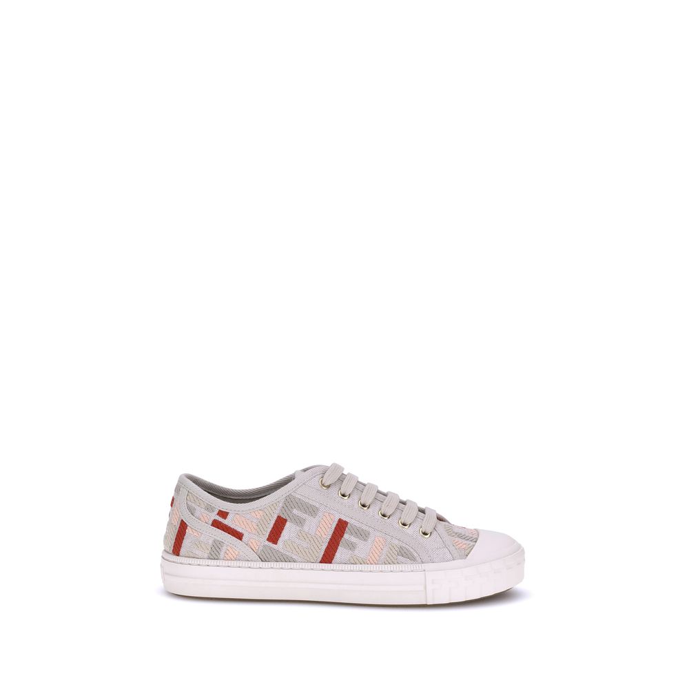 Baskets Fendi Domino multicolores