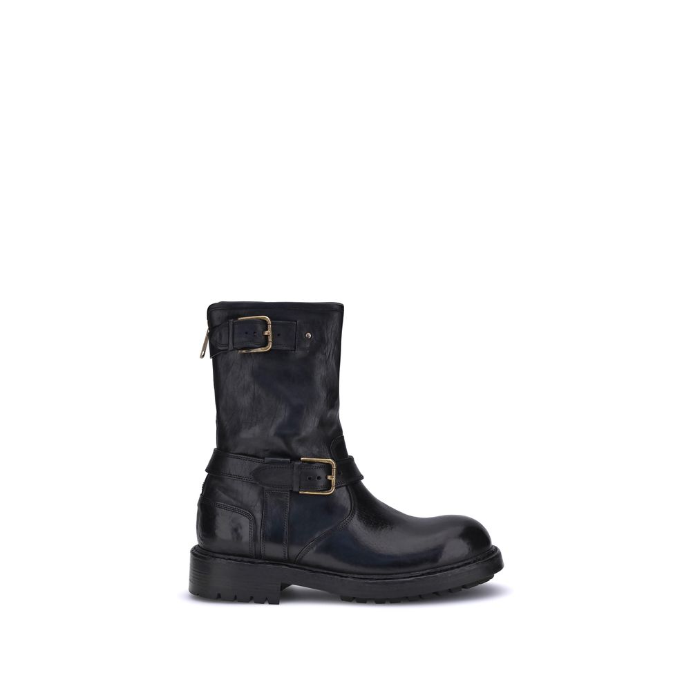 Bottines Dolce&Gabbana cuir noires