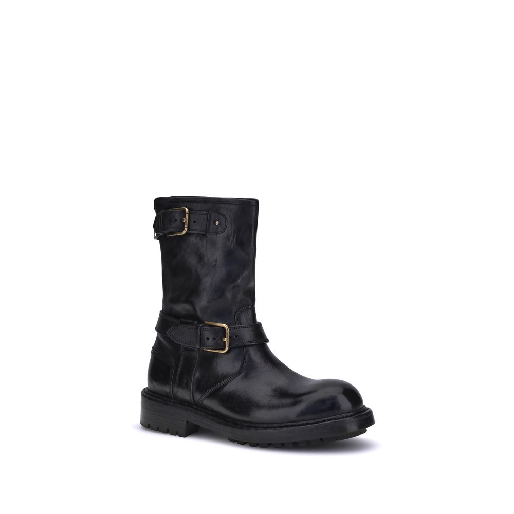 Bottines Dolce&Gabbana cuir noires