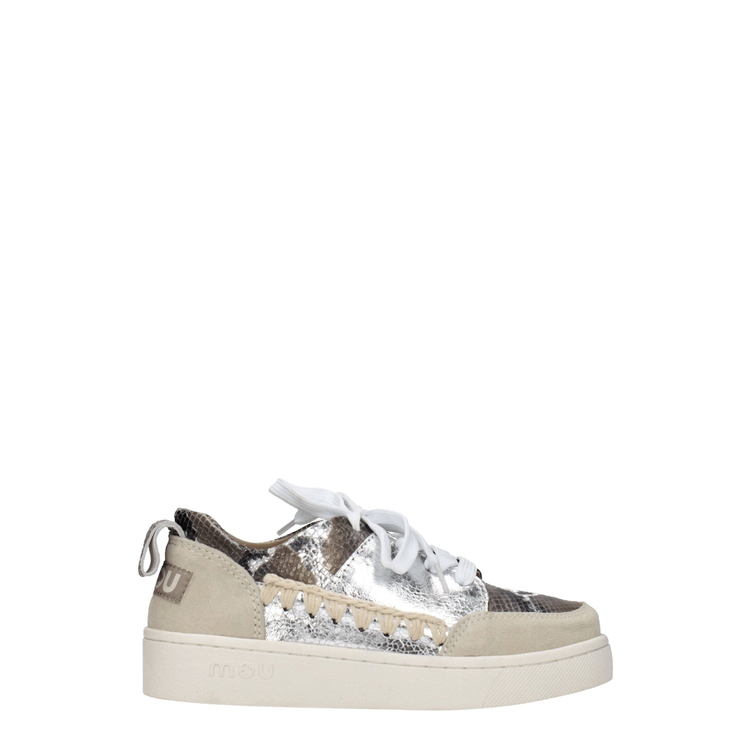 Baskets Mou python grises