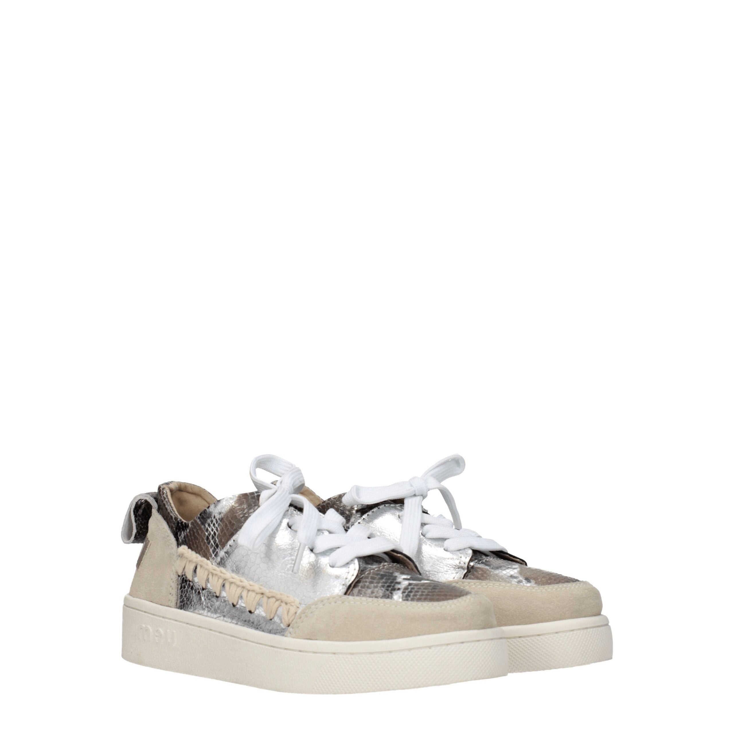 Baskets Mou python grises
