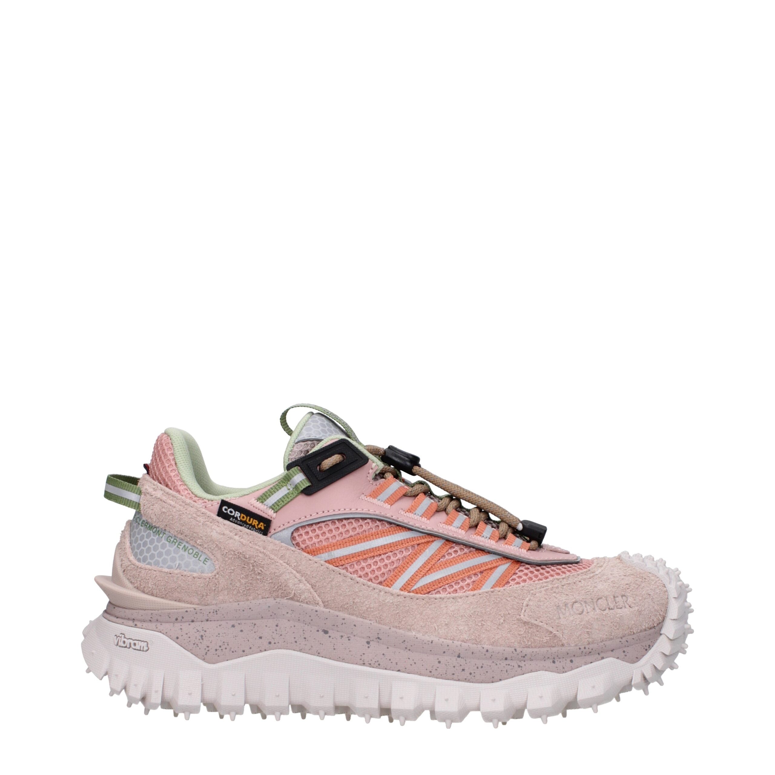 Baskets Moncler roses