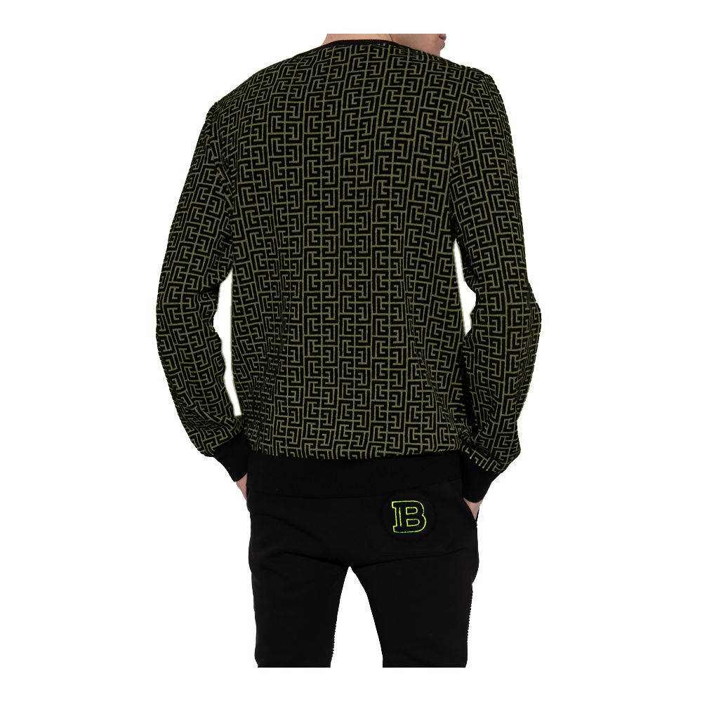 Pull Balmain logo vert