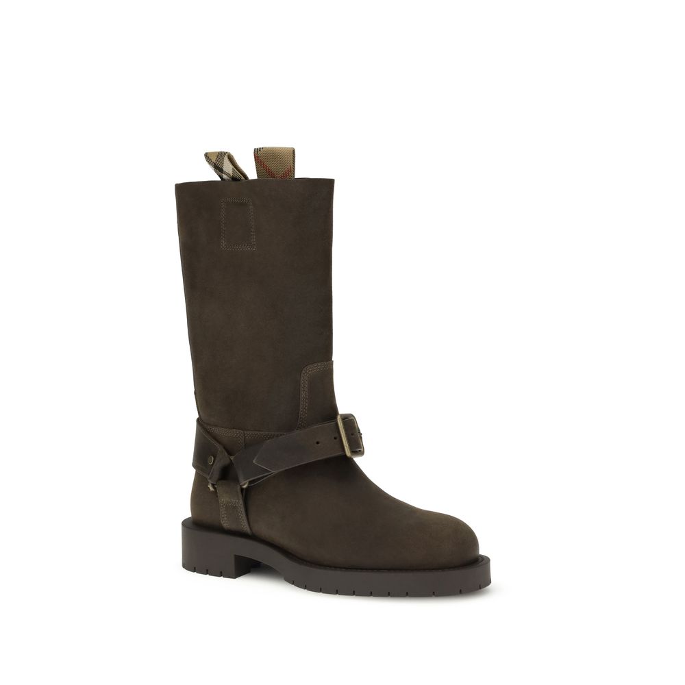Bottines Burberry Saddle beiges