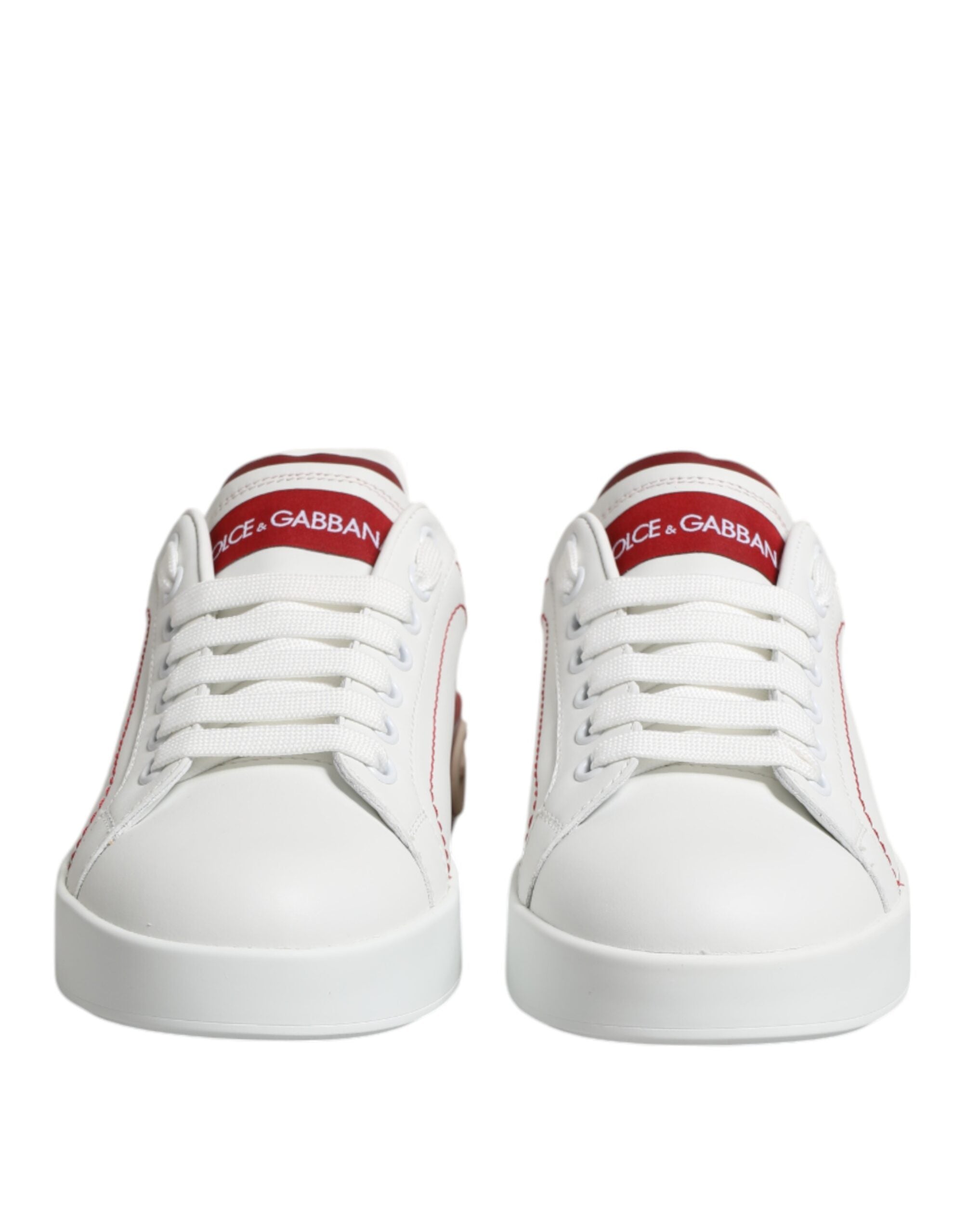 Baskets Dolce & Gabbana Portofino blanches rouges