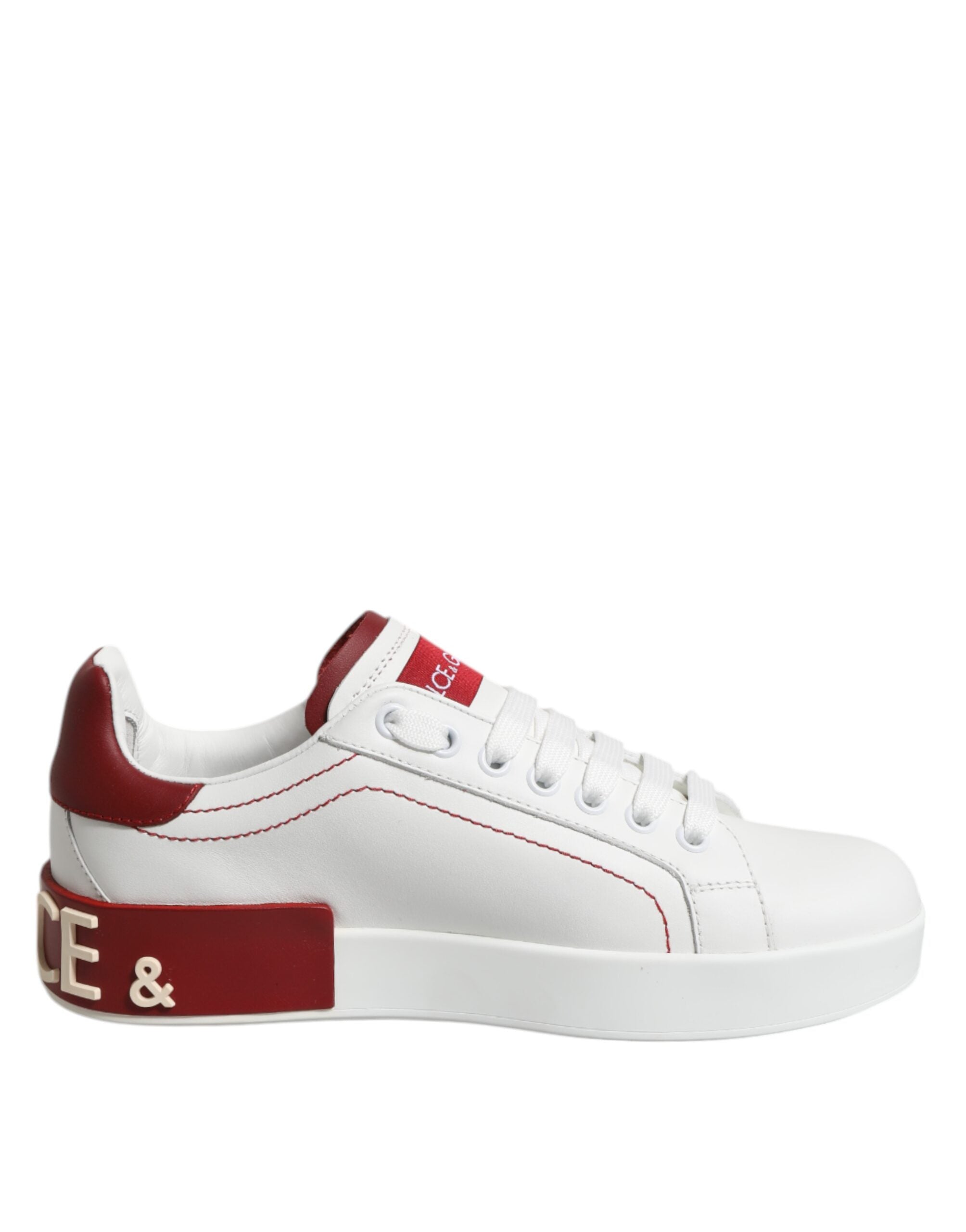 Baskets Dolce & Gabbana Portofino blanches rouges