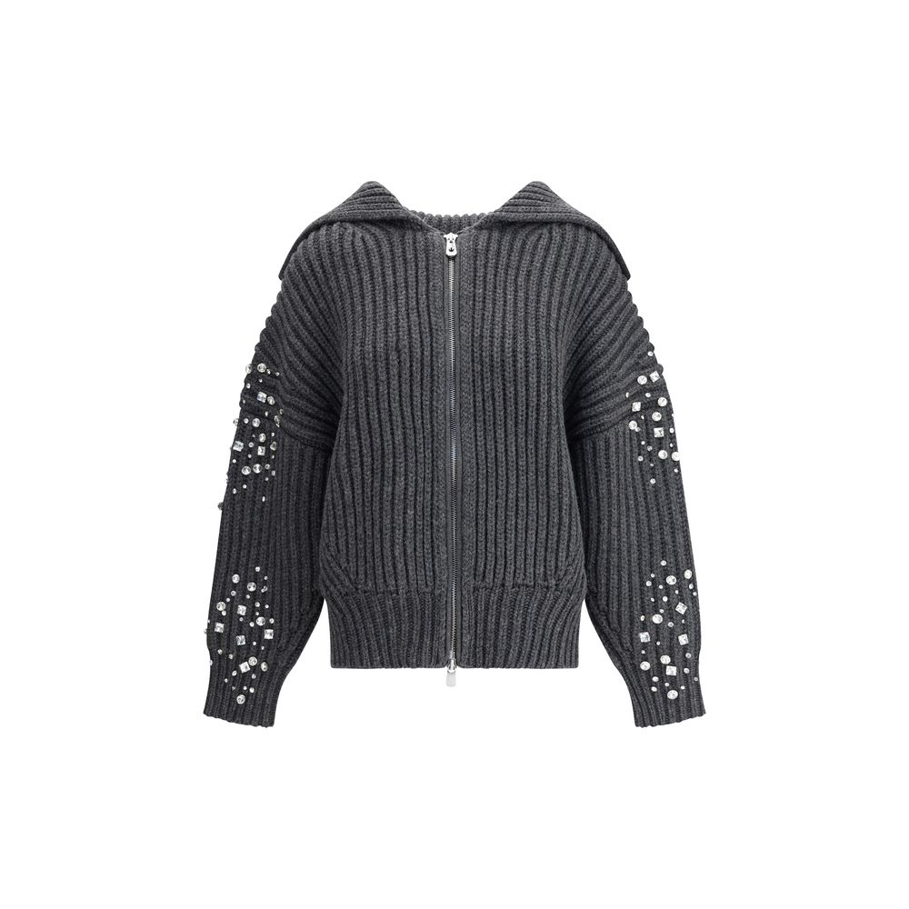 Cardigan Pinko Rhinestone rose