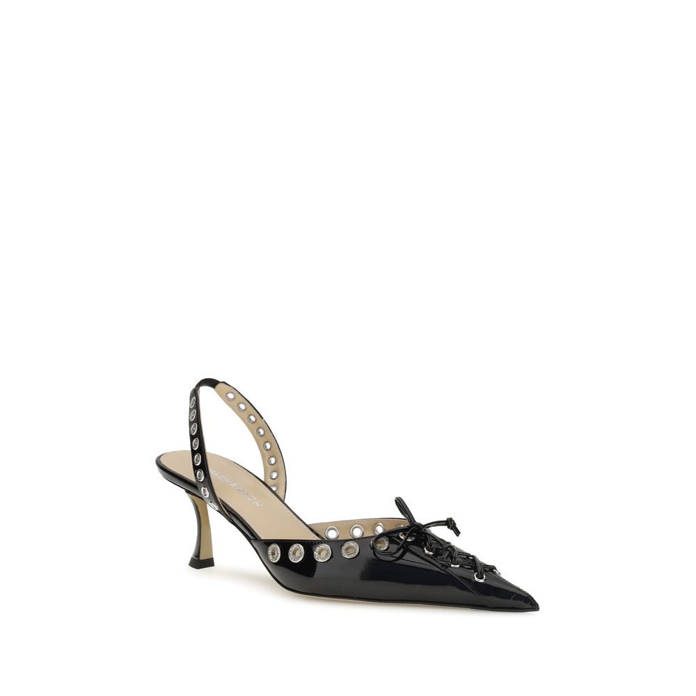 Pumps Mach&Mach studded noires
