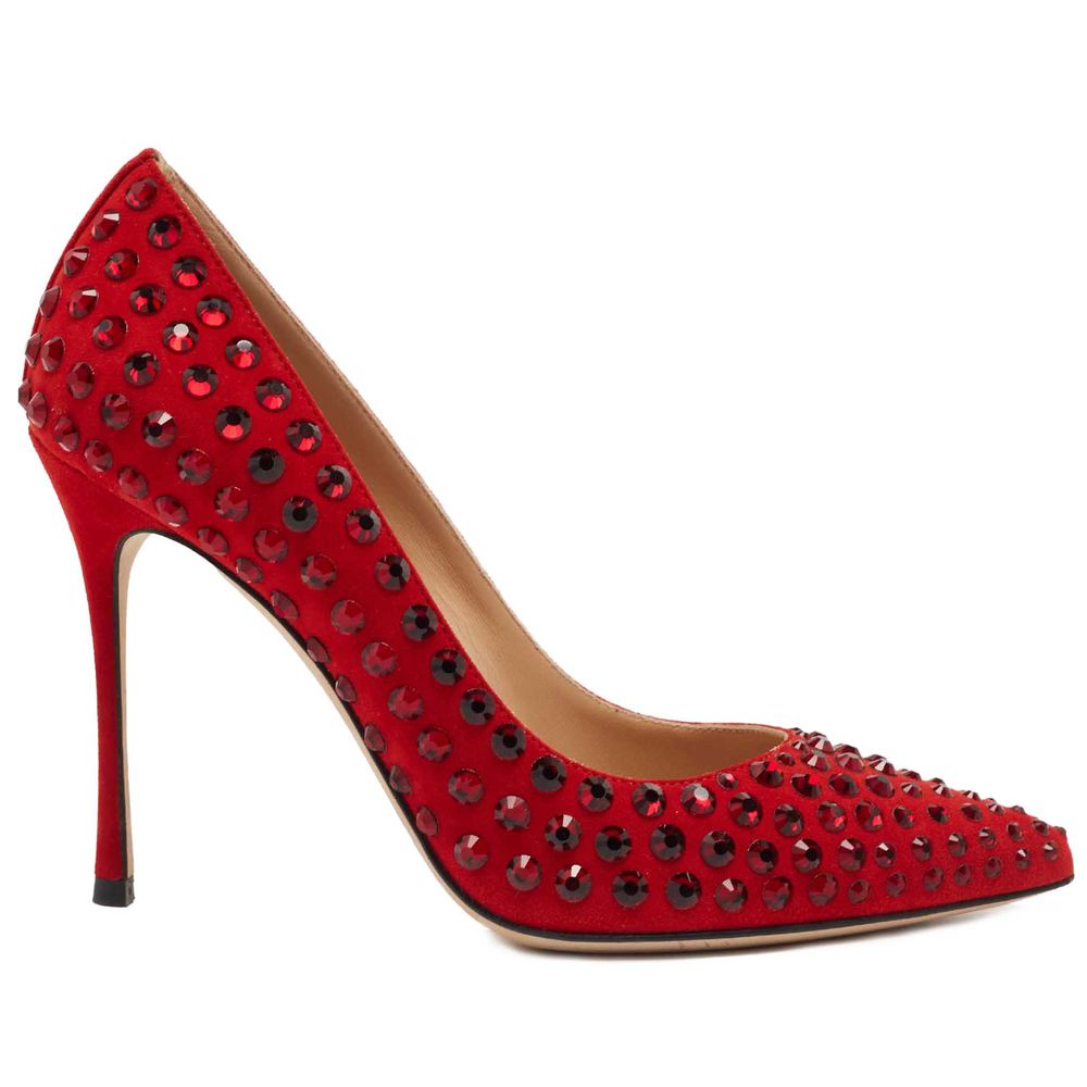 Pompes Sergio Rossi décolleté rouges