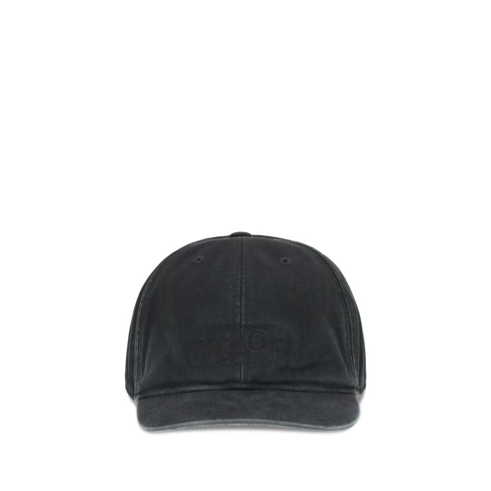 Casquette MM6 légèrement fade grise