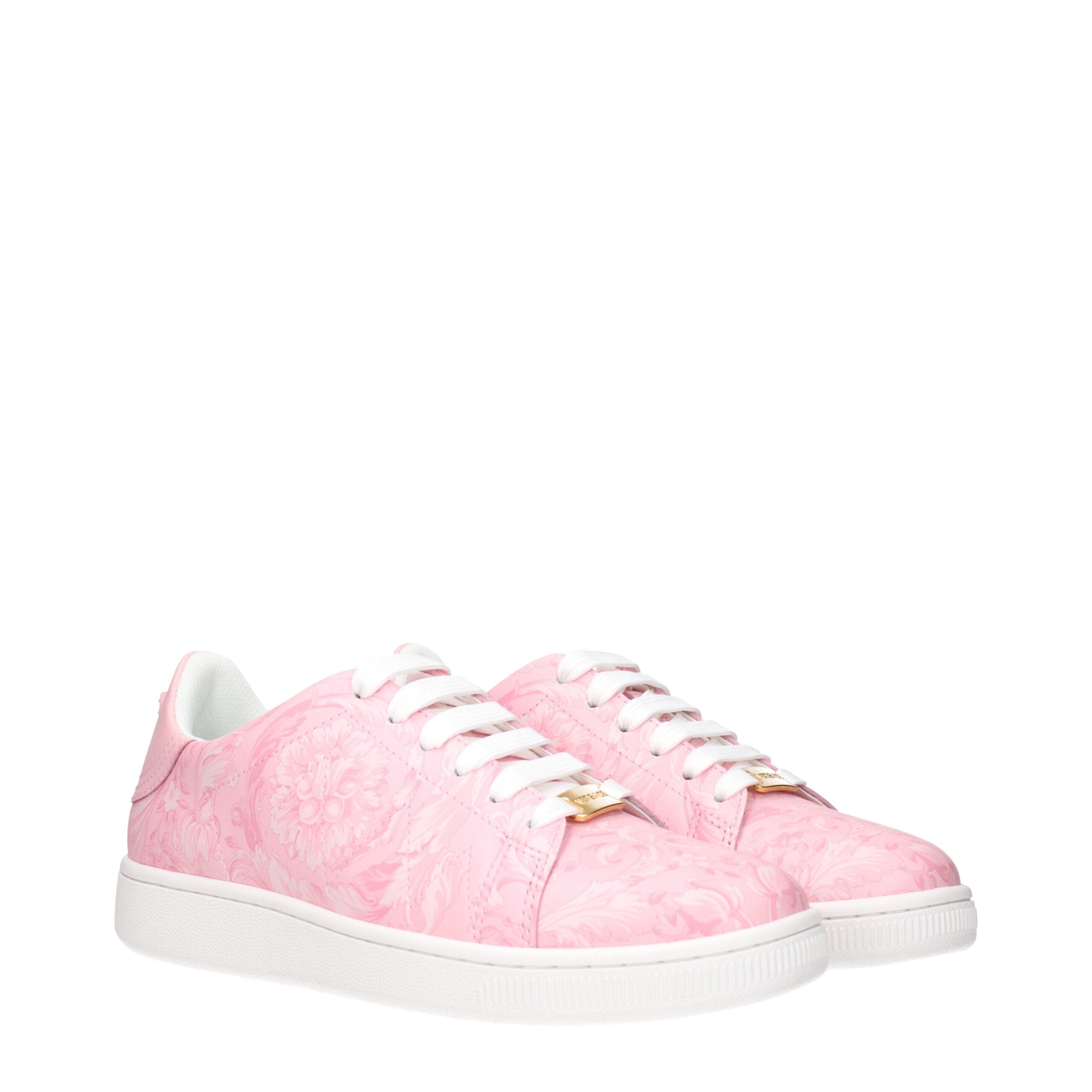 Baskets Versace roses