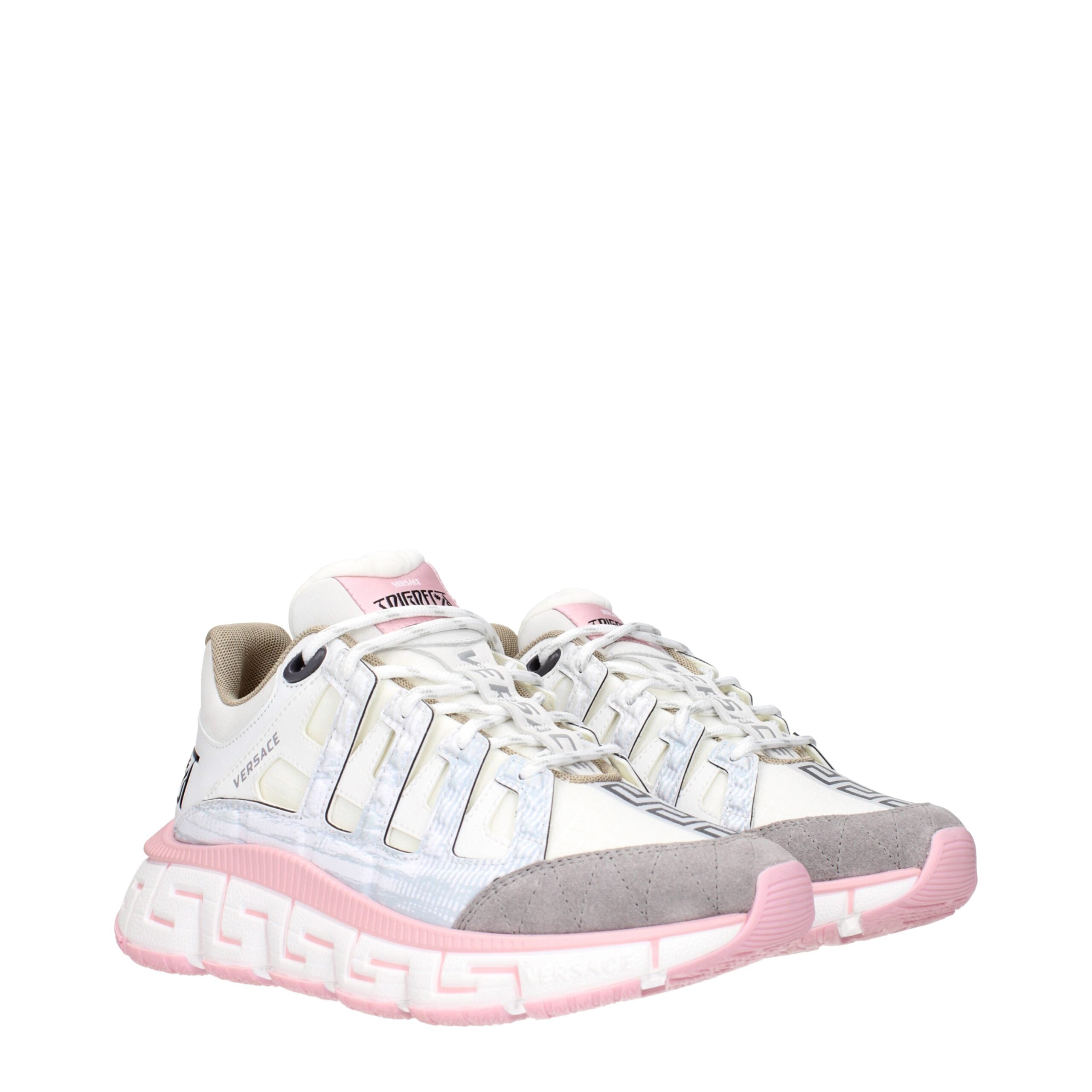 Baskets Versace beiges