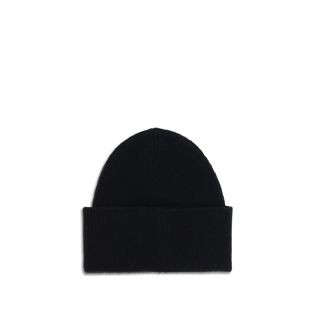 Bonnet MM6 avec patch logo gris