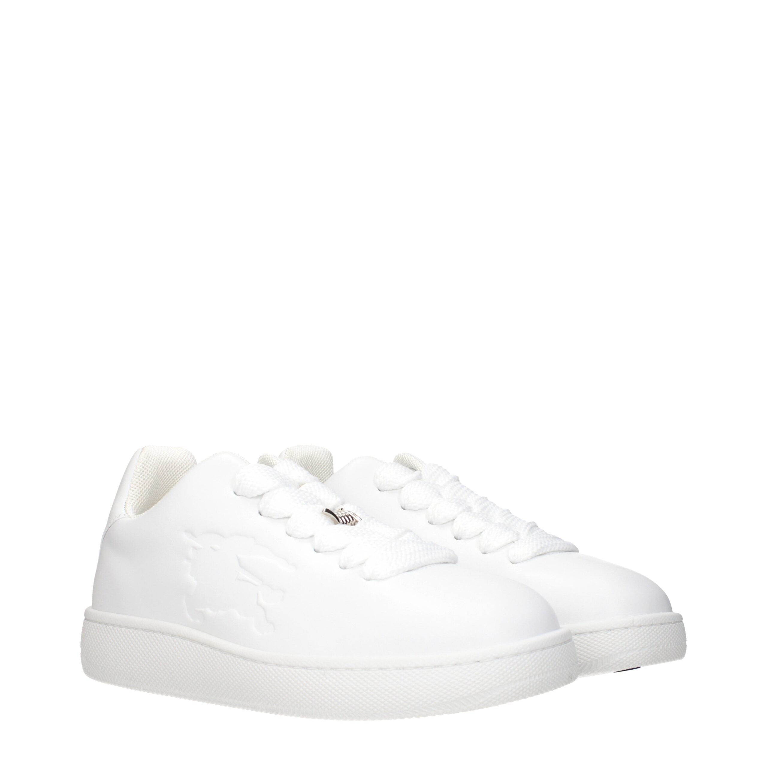 Baskets Burberry blanches