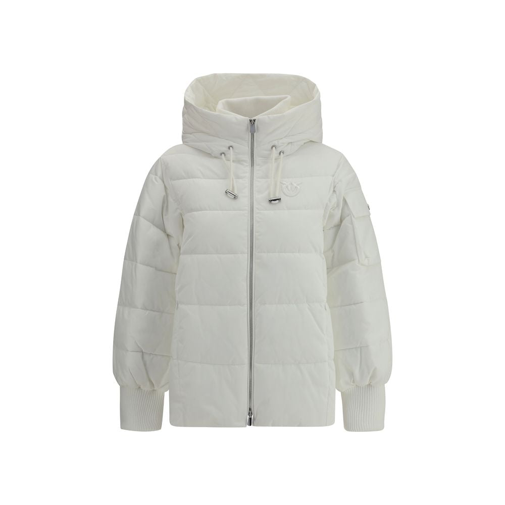 Doudoune Pinko Logo rose