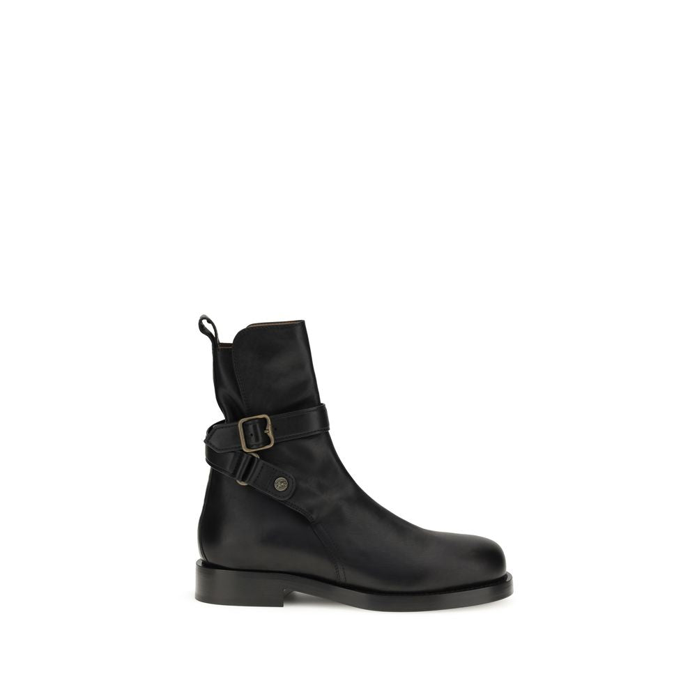 Bottines Burberry à boucle noires