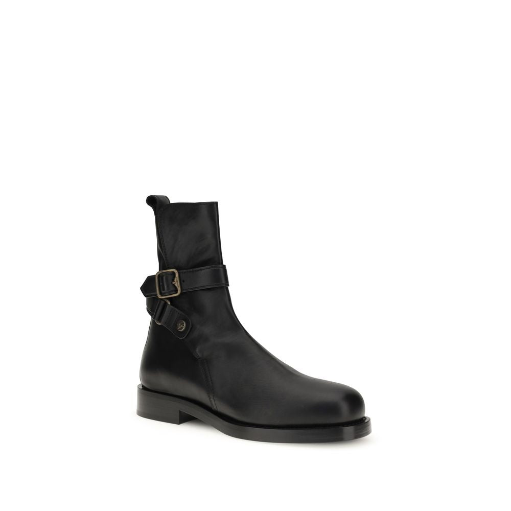 Bottines Burberry à boucle noires