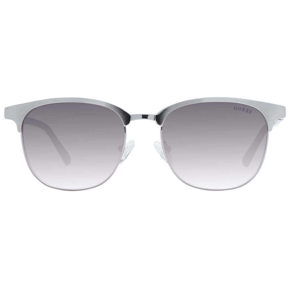 Lunettes de soleil argentées dégradées