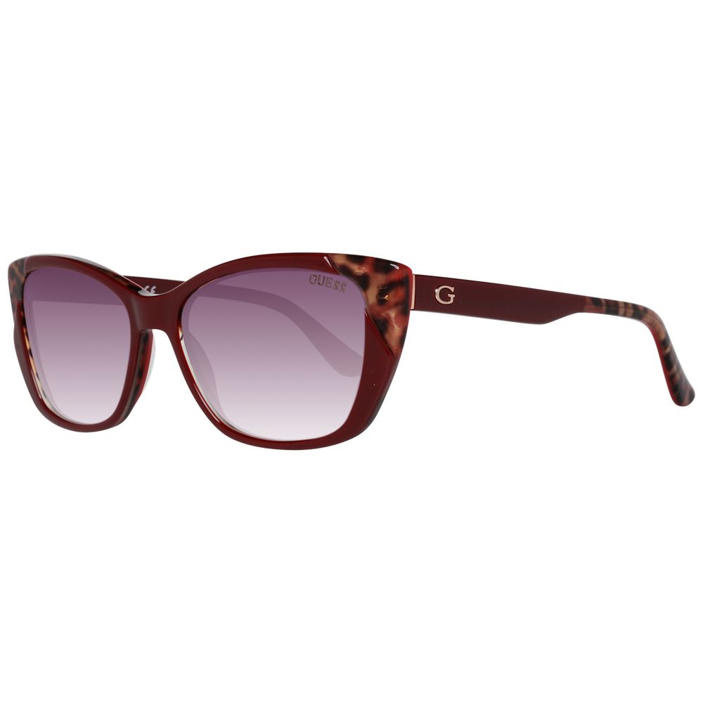 Lunettes de soleil bordeaux cat eye
