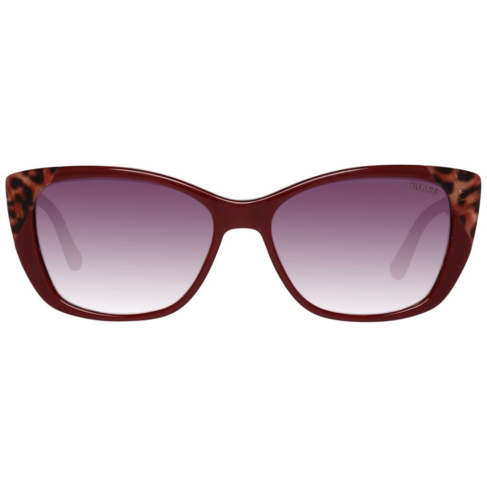 Lunettes de soleil bordeaux cat eye