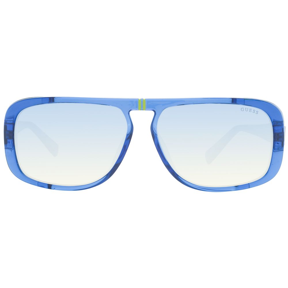 Lunettes de soleil Blue aviators bleues