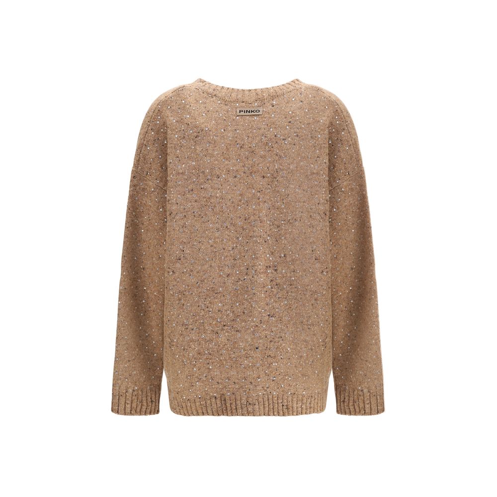 Cardigan Pinko avec strass noir